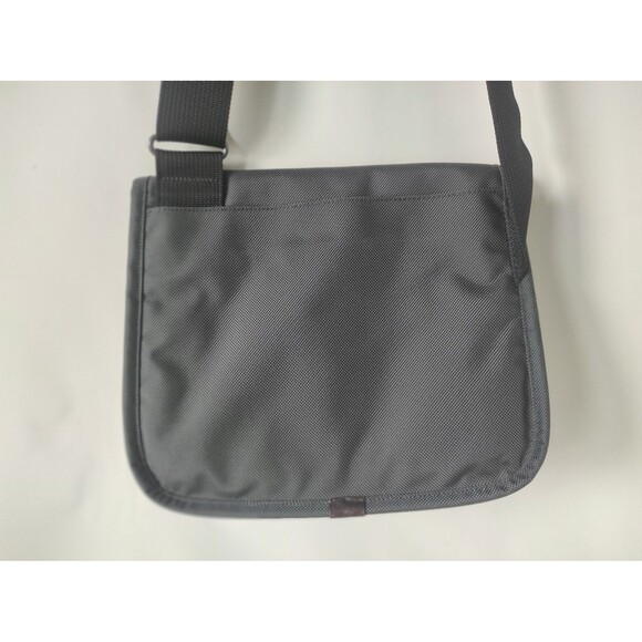 TUMI Alpha Small Flap Crossbody Grey Shoulder Bag Pouch 22105DH 10.5"×12.2"x1.7" - Picture 3 of 16